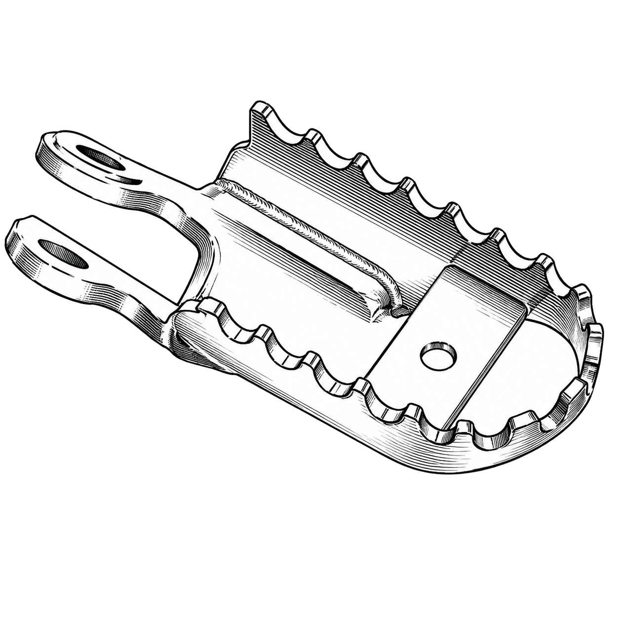 Footrest Standard Front Right
